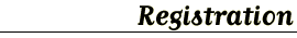 Registration
