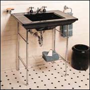Memoirs Black Console Table