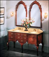 Double-basin Queen Anne