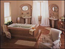 dramatic bath