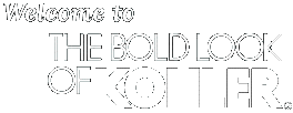Welcome to the BOLD LOOK of KOHLER