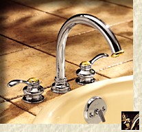 Fairfax Deck-Mount, High-Flow Bath Faucet